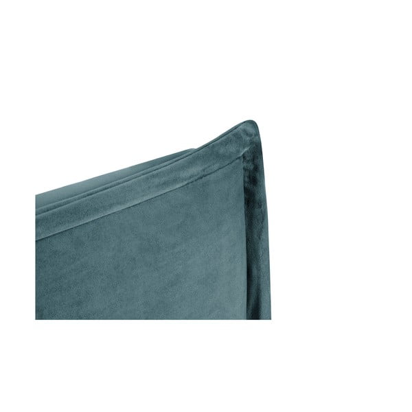 Табла за легло в петролен цвят 160x120 cm Monica – Milo Casa-image-3