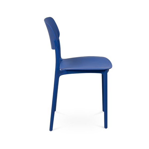 Син пластмасов градински стол Hébé – Bonami Essentials-image-4