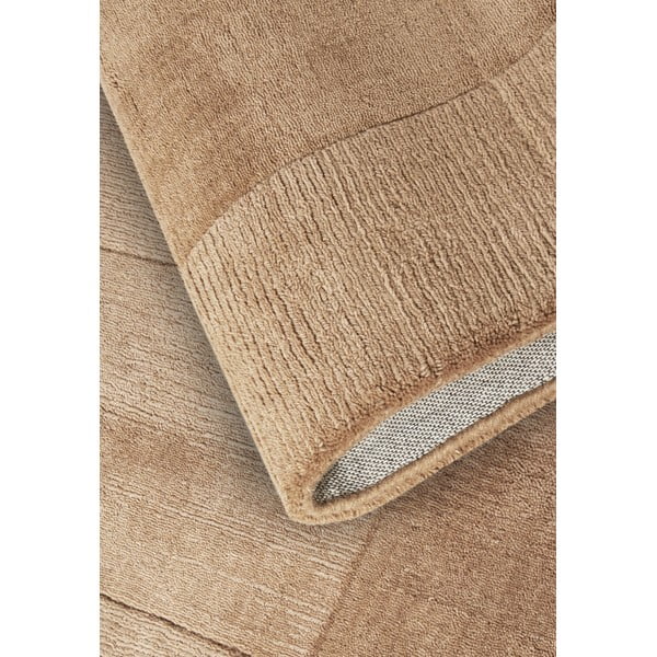 Бежов ръчно изработен вълнен килим 80x150 cm Charlotte – Villeroy&Boch-image-3