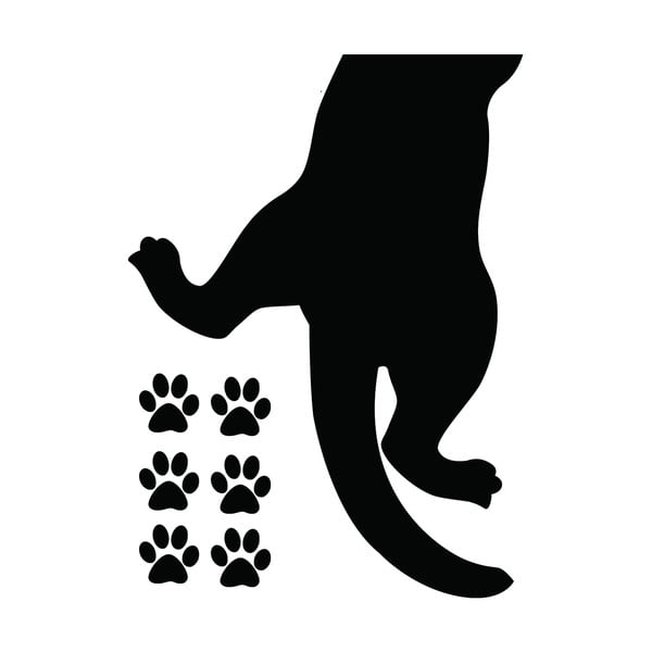 Стикер за отпечатъци от котка - Ambiance-image-1