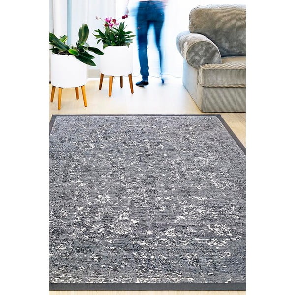 Сив двустранен килим , 80 x 250 cm Sagadi - Narma-image-3