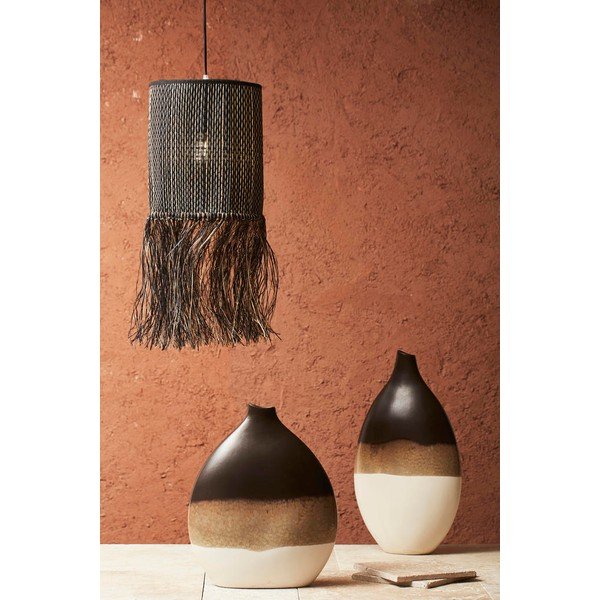 Кафява висяща лампа 26x26 cm Kogawa - Côté Table-image-1