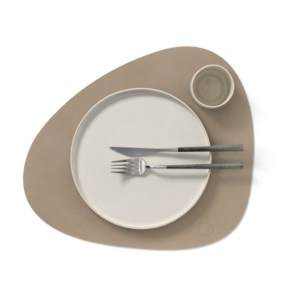 Подложка за хранене от еко кожа 37x44 cm Curve L Nupo – LIND DNA-image-1