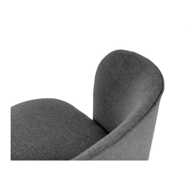 Тъмносив трапезен стол Antheia - Windsor & Co Sofas-image-3