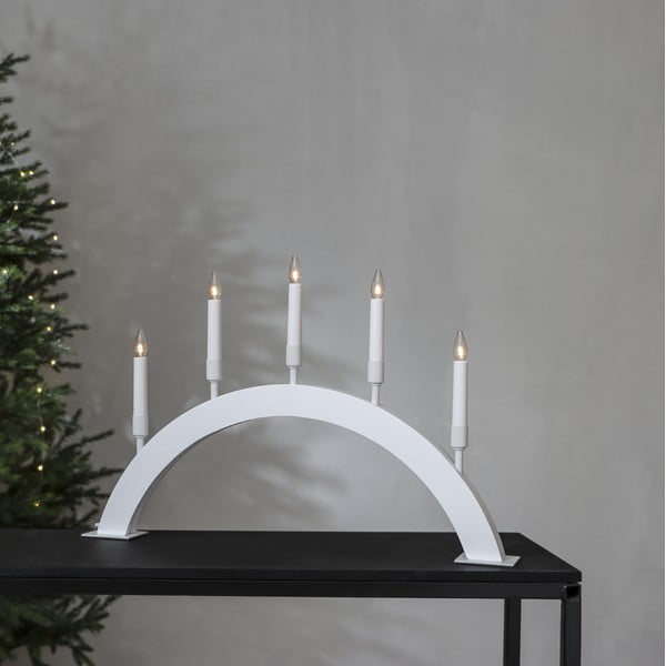 Бяла коледна светлинна украса Vind – Star Trading-image-1