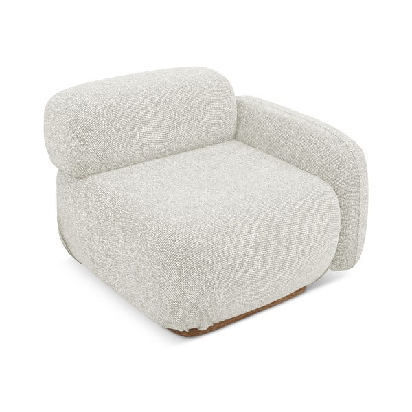 Кремав модул за диван (десен ъгъл) Ailani – Makamii-image-2