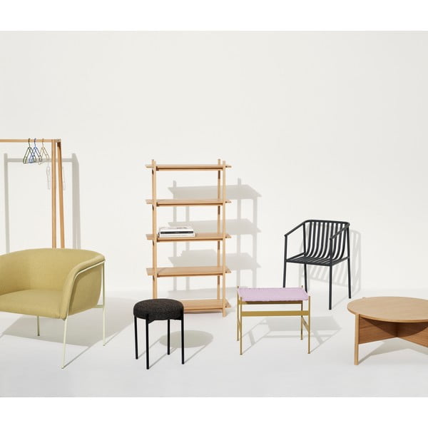 Кръгла масичка за кафе от декор от дъб в естествен цвят ø 86 cm Heritage – Hübsch-image-4