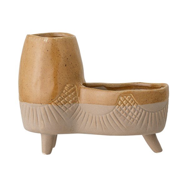 Оранжево-розов керамичен съд Животно - Bloomingville-image-2