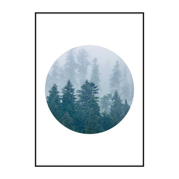Плакат Поле в кръг, 40 x 30 cm - Imagioo