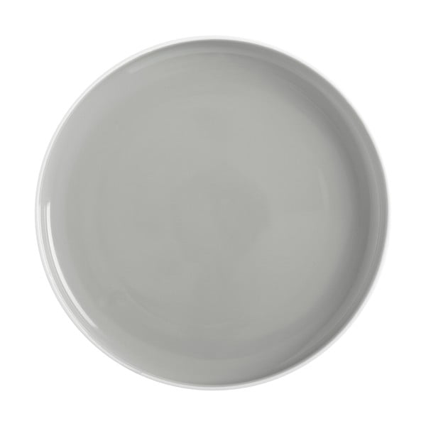 Светлосива порцеланова чиния Tint, ø 20 cm - Maxwell & Williams