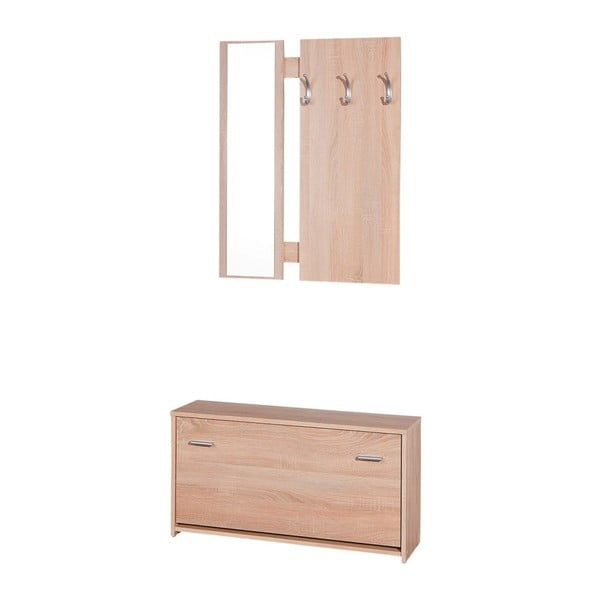 Předsíňový set v dekoru dubového dřeva 13Casa Hola-image-1