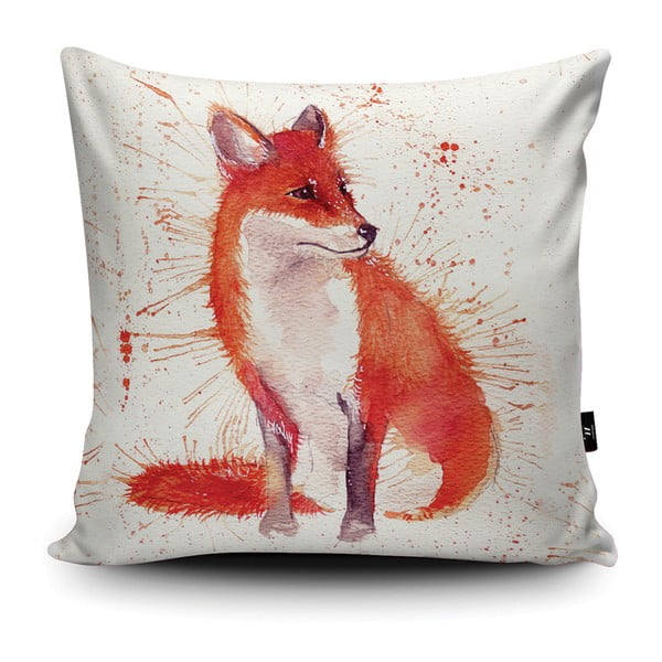 Polštář Wraptious Splatter Fox
