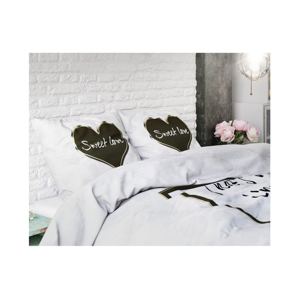 Povlečení z mikroperkálu Sleeptime In Bed, 200 x 220 cm-image-1