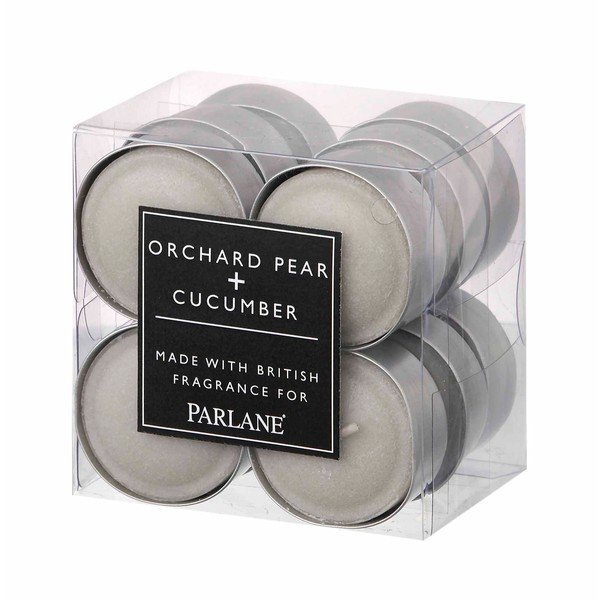 Sada 12 čajových svíček Parlane Pear & Cucumber 