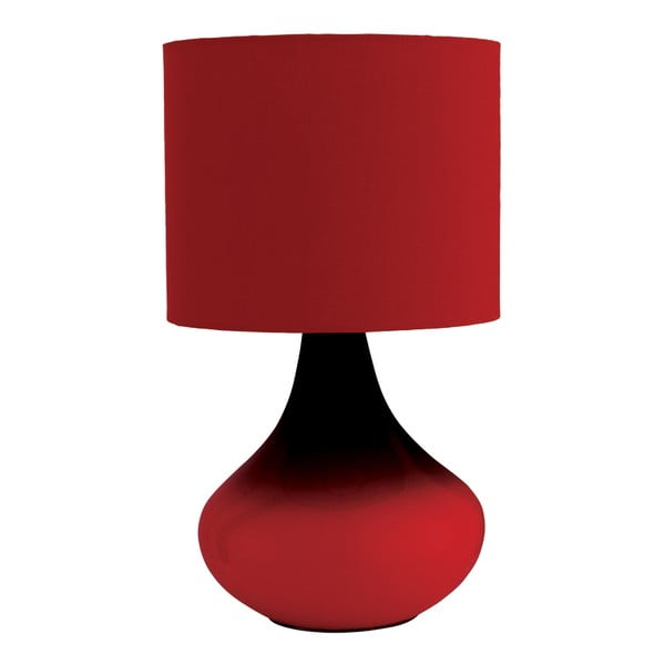 Stolní lampa Simple, červená