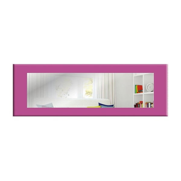 Стенно огледало с розово-лилава рамка Eve, 120 x 40 cm - Oyo Concept