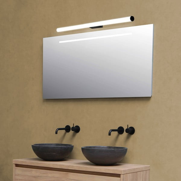 Черна стенна лампа, дължина 90 cm Caspio - SULION-image-2