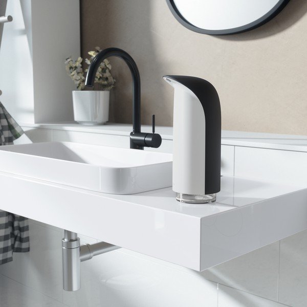 Бял пластмасов дозатор за сапун 325 ml Emperor - Umbra-image-4