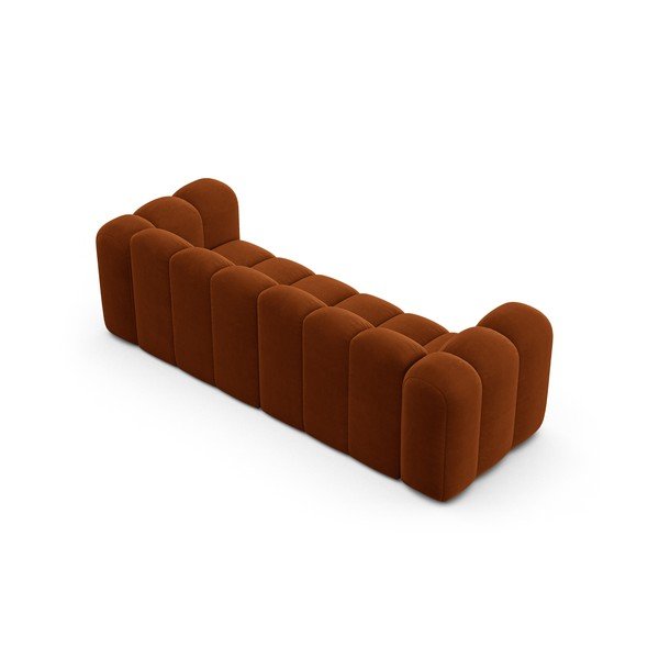 Оранжев диван 228 cm Lupine – Micadoni Home-image-2