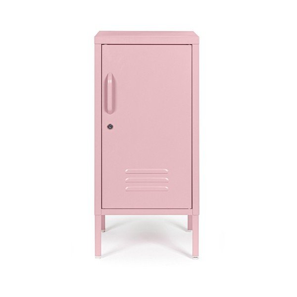 Светлорозово метално заключващ се шкафче 35x76x40 cm Cambridge – Yes Everyday