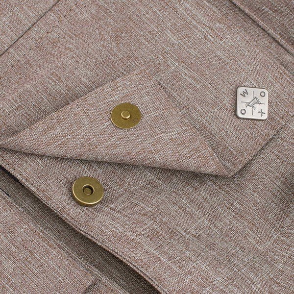 Светлокафява раница Marrom - Woox-image-1