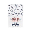 Коледни подложки от плат в комплект от 2 подложки 45x35 cm Merry Blue Christmas - Butter Kings