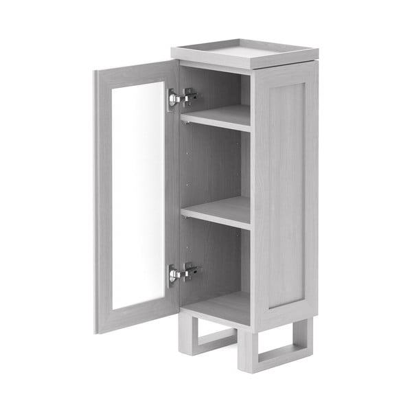 Белият дъбов шкаф за баня Mezza - Wireworks-image-3