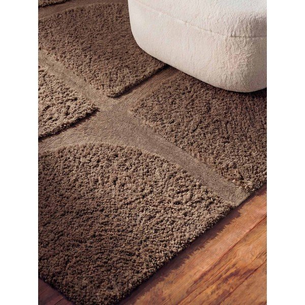 Кафяв ръчно изработен килим 80x150 cm Lambeth Jasper – Ted Baker-image-3