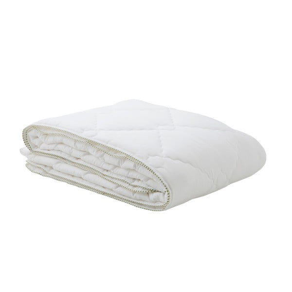 Бяло одеяло от бамбукови влакна , 195 x 215 cm - Bella Maison