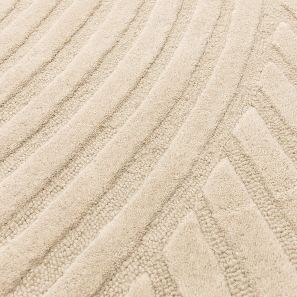 Бежов вълнен килим 120x170 cm Hague - Asiatic Carpets-image-3