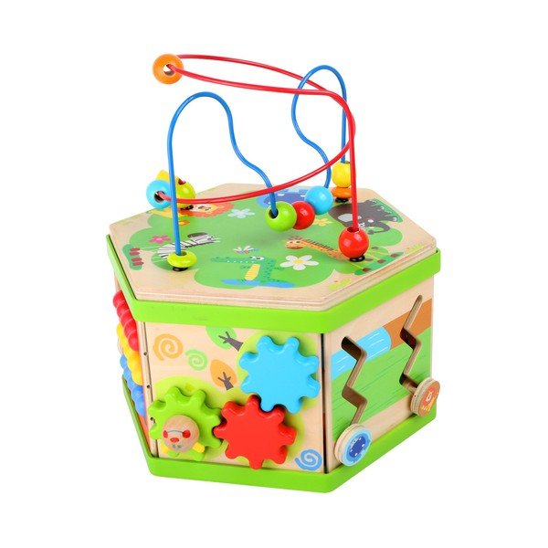 Дървена играчка за развитие на моториката Safari - Legler-image-2