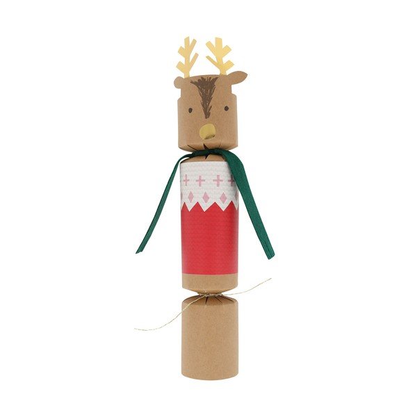 Коледни крекери в комплект от 6 бр. Reindeers in Jumpers – Meri Meri-image-3