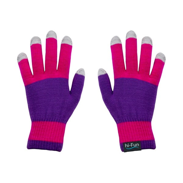 Hi-Glove Rukavice na dotykové displeje, růžová