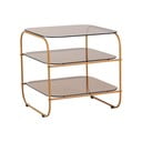 Странична масичка със стъклен плот 41x41 cm Echo – Hübsch