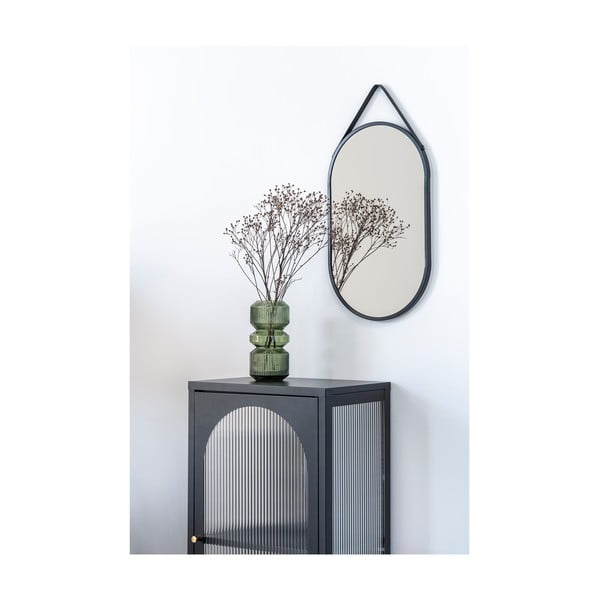 Черна метална витрина 50x110 cm Adelaide - House Nordic-image-4