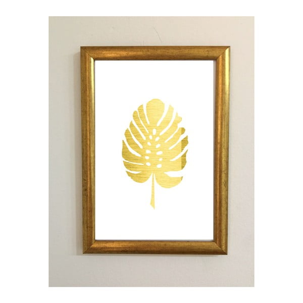 Плакат в рамка Gold Leaf, 30 x 20 cm - Piacenza Art