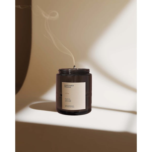 Ароматна свещ от соев восък Slavic Edition: #88 Linden, Moss, Hibiscus – Perfumed Prague-image-3