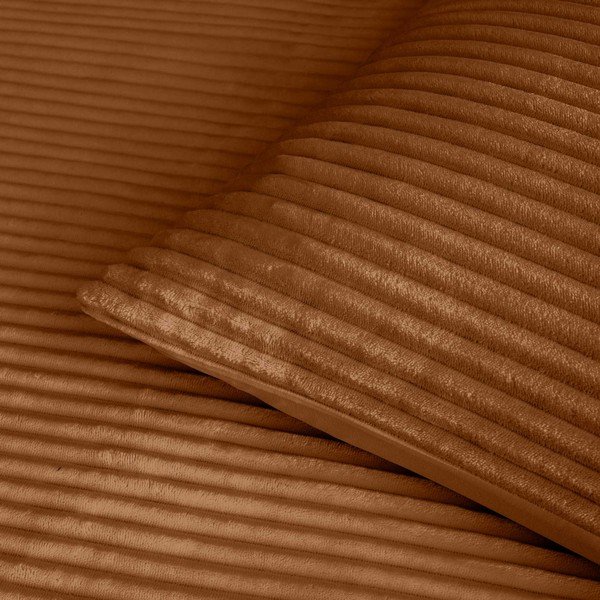 Светлокафяво двойно /удължено 3 части фланелено спално бельо 240x220 cm Veloutea – douceur d'intérieur-image-2