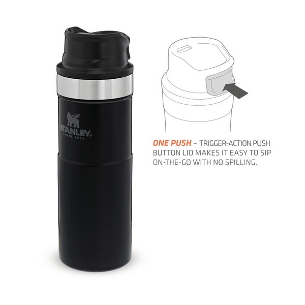 Черен термос 470 ml - Stanley-image-3