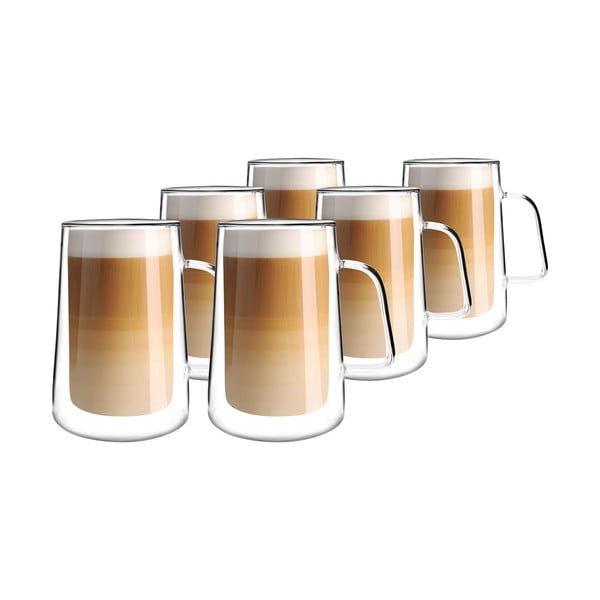 Комплект от 6 чаши с двойна стена , 300 ml Diva - Vialli Design-image-3