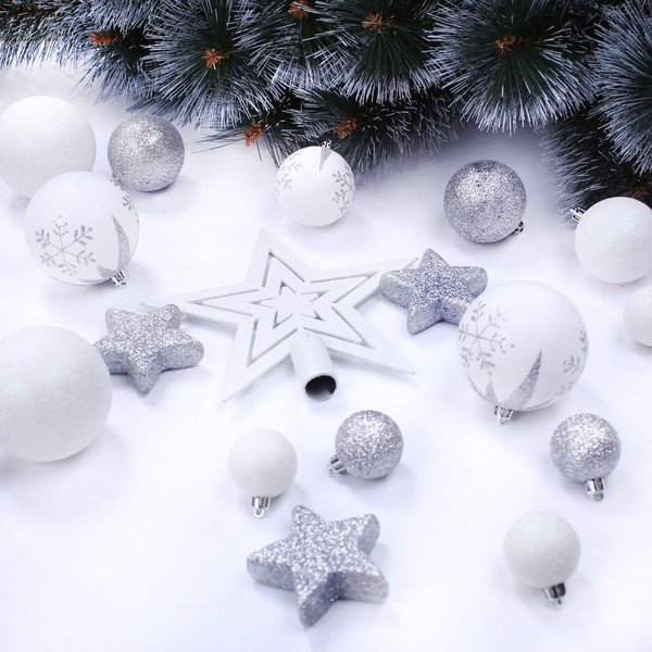 Комплект от 76 коледни декорации Lux - DecoKing-image-1