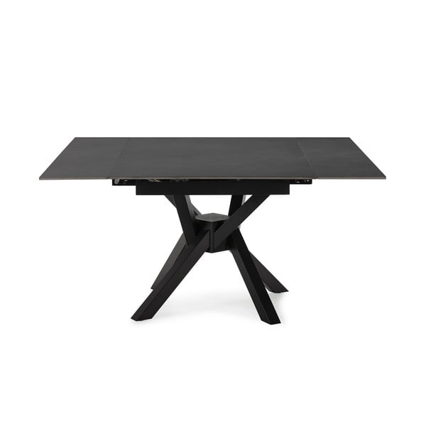 Сгъваема трапезна маса с допълнителна плоча с каменен плот за маса 90x150 cm Arlene – Marckeric-image-4