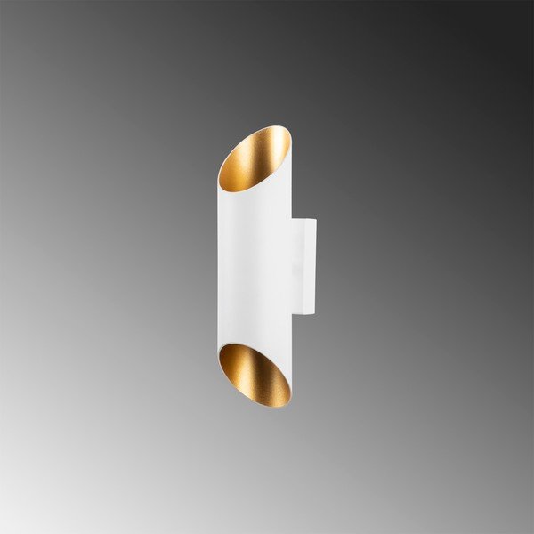 Бяла стенна лампа ø 8 cm Cut – Opviq lights-image-1