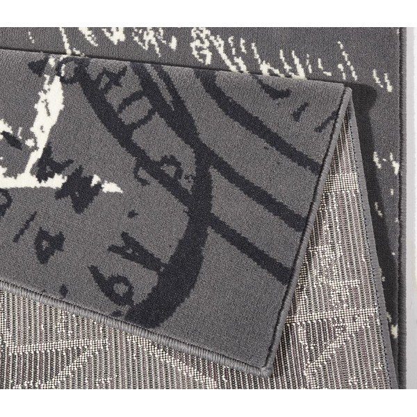 Сив килим City & Mix , 140 x 200 cm Stars - Hanse Home-image-3