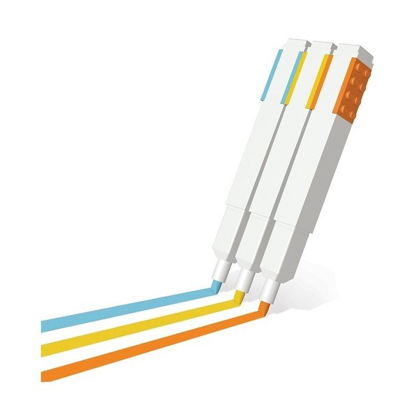 Комплект от 3 флумастера - LEGO®-image-2