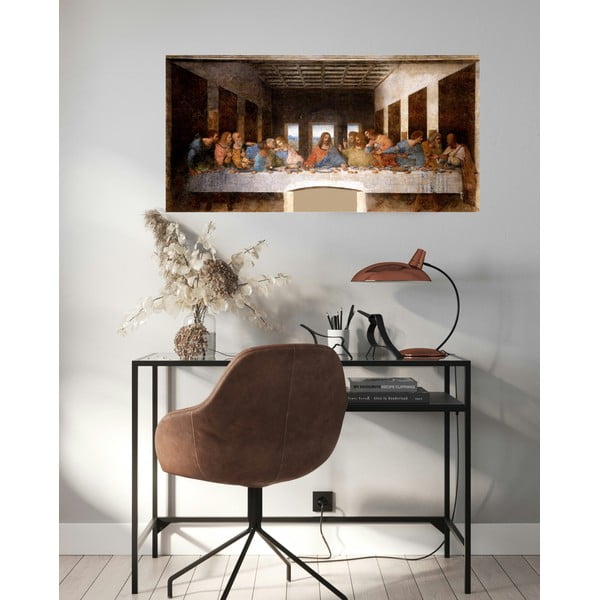 Репродукция на картина на Леонардо да Винчи - , 80 x 40 cm The Last Supper - Fedkolor-image-1