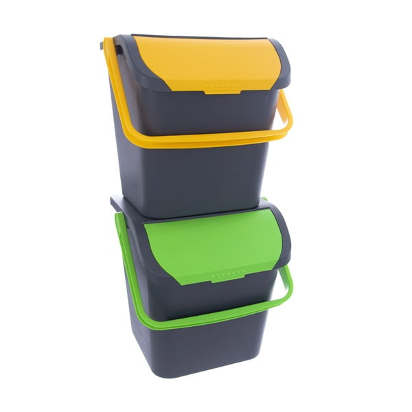 Пластмасов контейнер за сортиране на отпадъци 28 л Eko - Orion-image-2