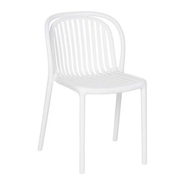 Бял пластмасов трапезен стол Alia – Ixia