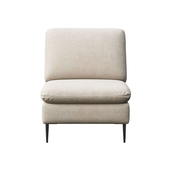 Бежово шенилово кресло Belle – Rodier