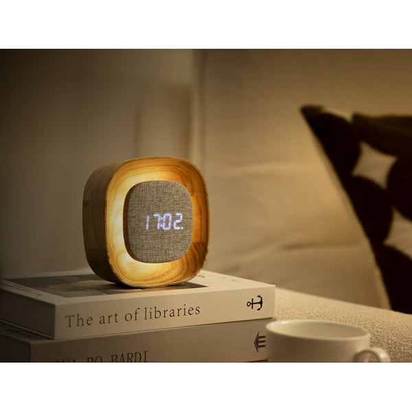 Дигитална аларма Lumos Ash – Gingko-image-1